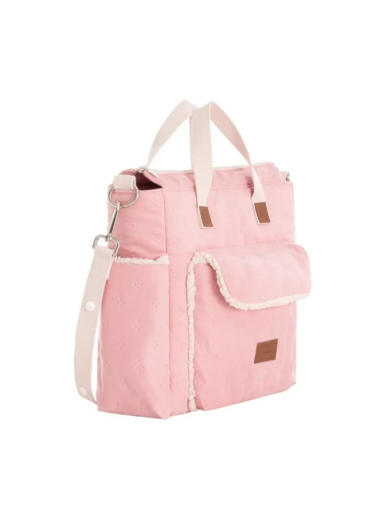 BOLSO MATERNAL PACK SOFT WINTER ROSA 16x43x37 CM