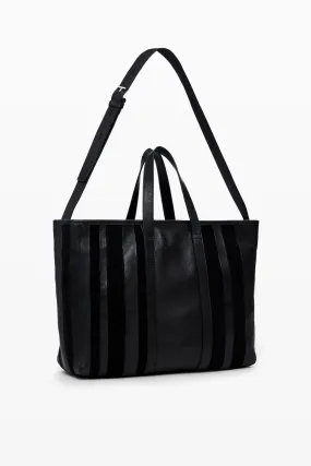 Bolso shopper piel
