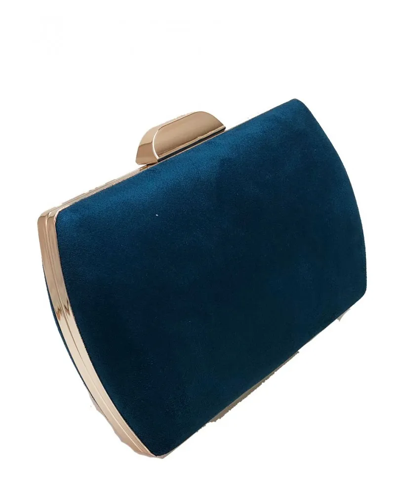 BOLSOS DE FIESTA AZUL MAR FORMA IRREGULAR