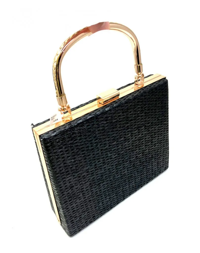 BOLSOS DE FIESTA ELEGANTES PARA BODAS NEGROS