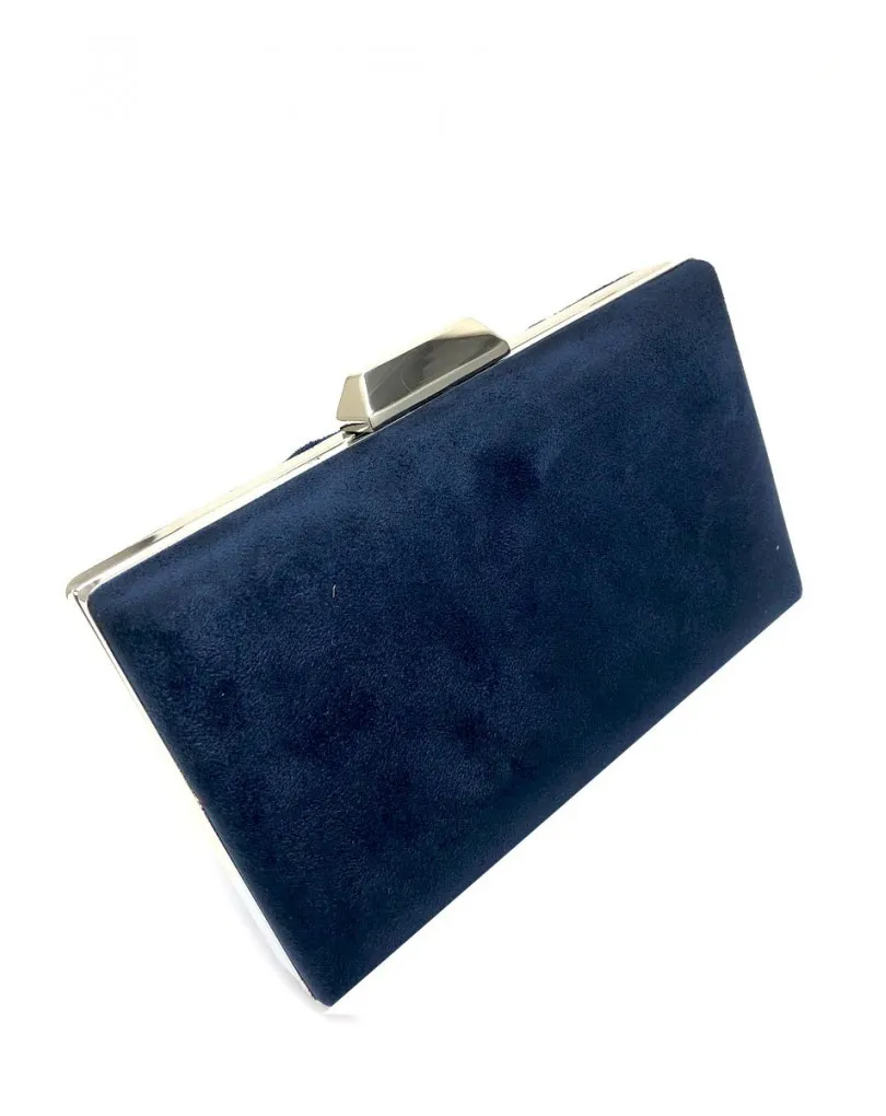 BOLSOS DE FIESTA EN AZUL MARINO CLUTCH