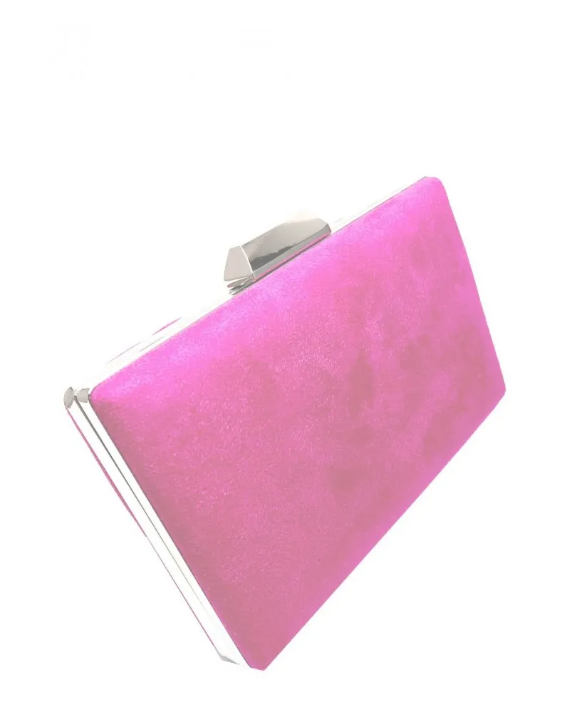 BOLSOS DE FIESTA FUCSIAS TONO CEREZA CLUTCH