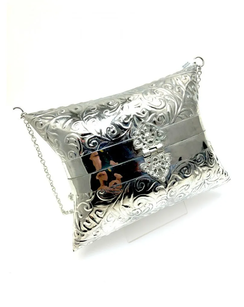 BOLSOS DE FIESTA PLATA ORIGINALES PARA BODAS
