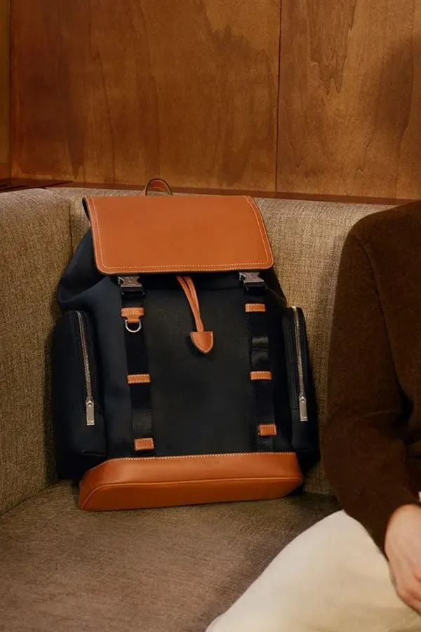 Bolsos Hombre Le Tanneur Tmau2700Y58 Noir Tan