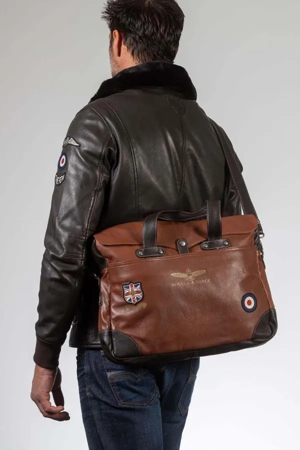 Bolsos Hombre Royal Air Force Crooks3 Tortoise