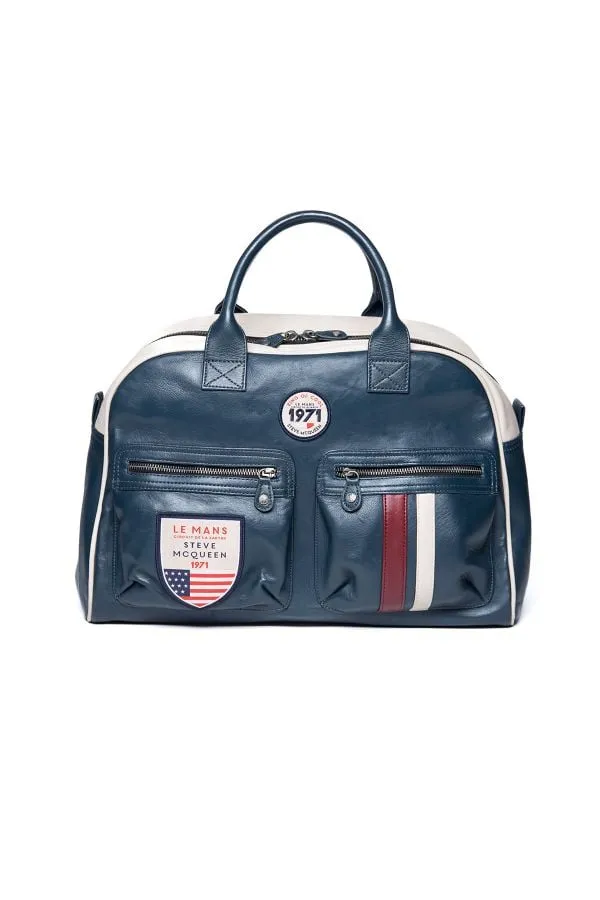 Bolsos Hombre Steve Mcqueen Belgetti4 Royal Blue