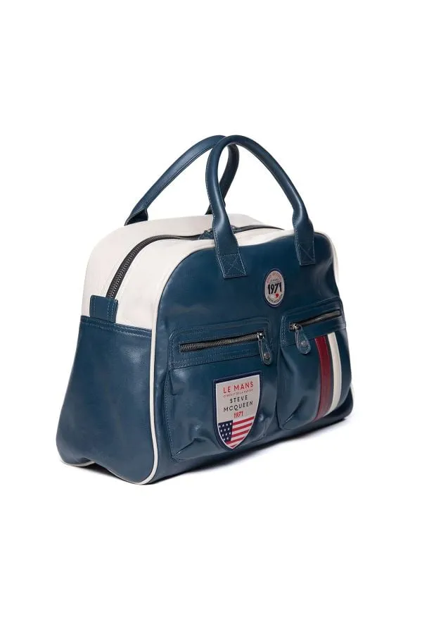 Bolsos Hombre Steve Mcqueen Belgetti4 Royal Blue