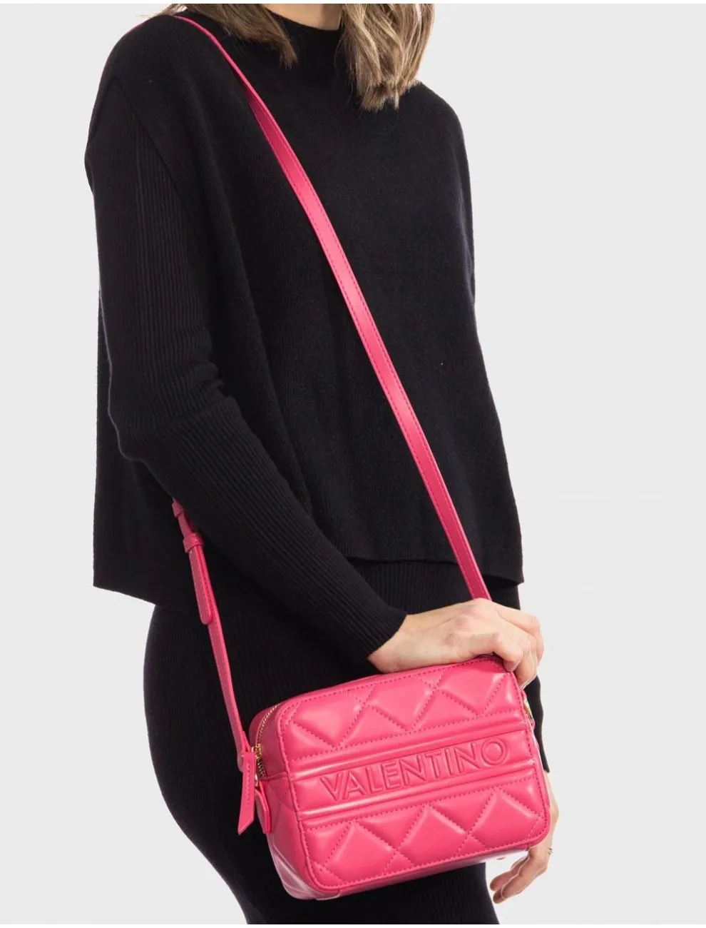 Bolsos Mujer Valentino Bags Ada Vbs51o06 Rosa