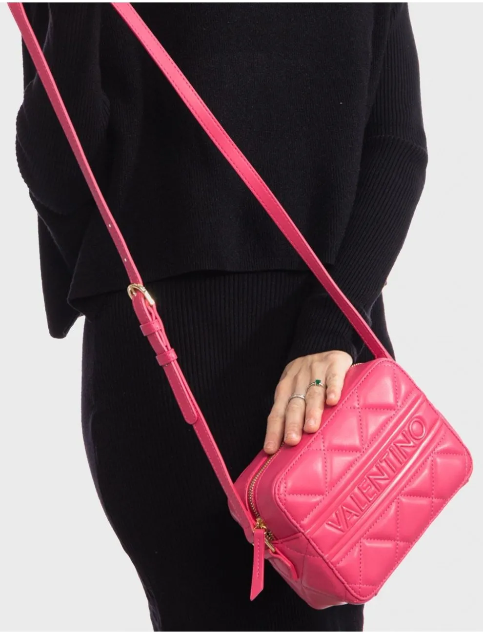 Bolsos Mujer Valentino Bags Ada Vbs51o06 Rosa