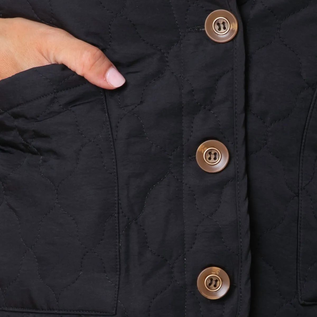 BOMBER ACOLCHADA  NEGRO