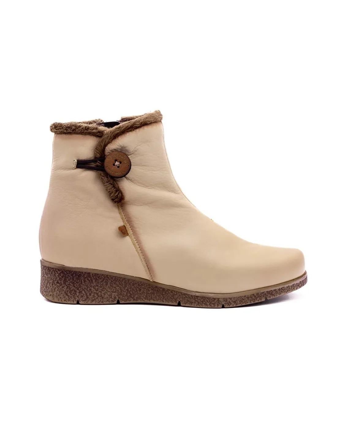 BOTA DE MUJER VALERIAS 9520 BEIGE
