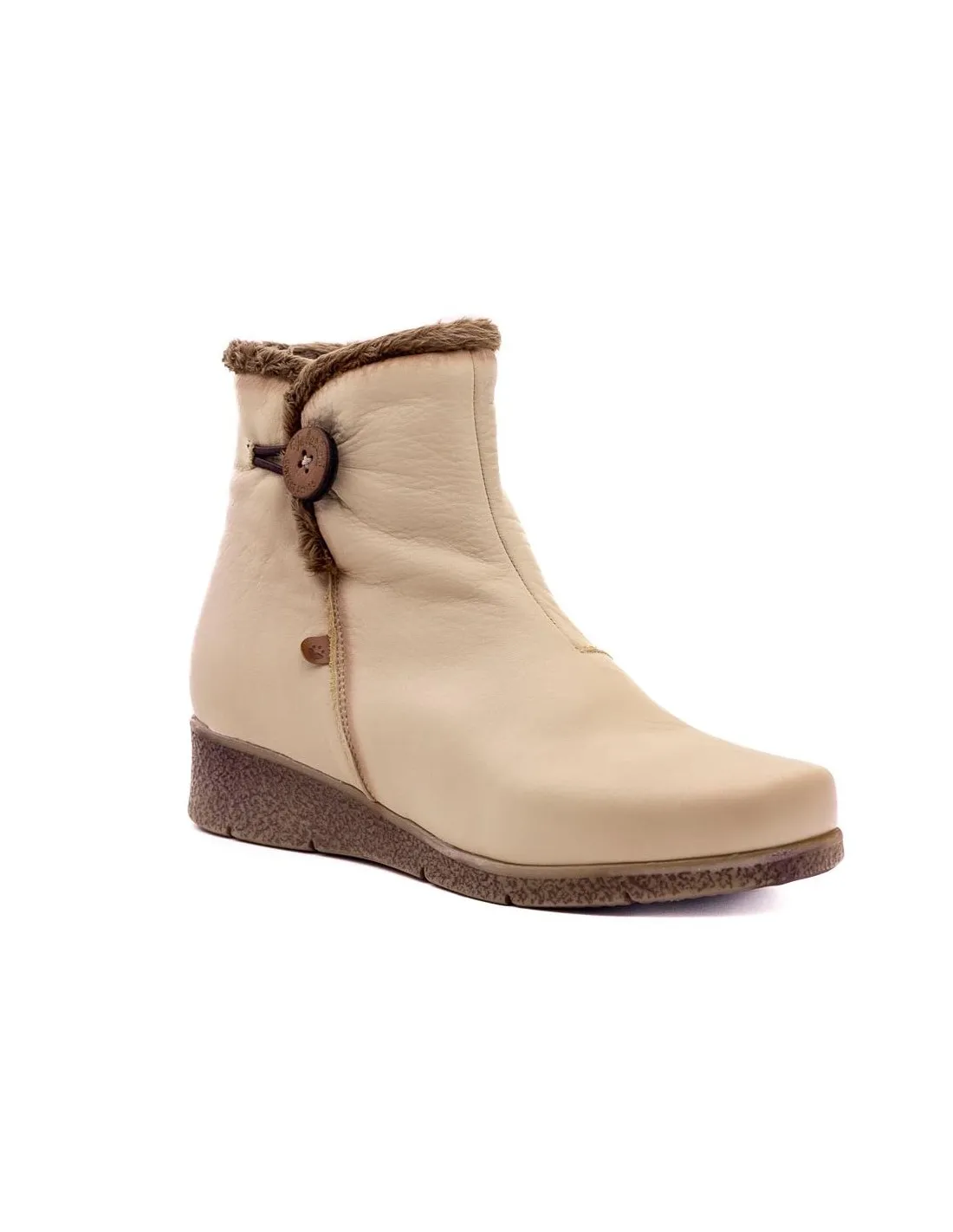 BOTA DE MUJER VALERIAS 9520 BEIGE