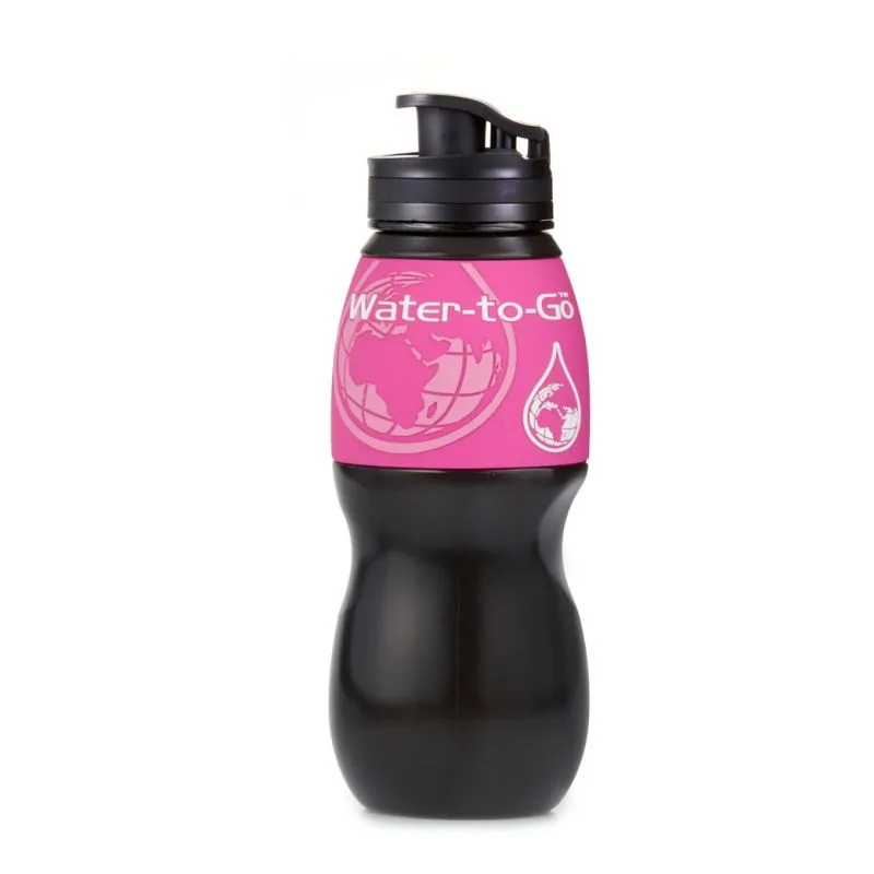 Botella filtrante Water to Go Exterior (Rosa)
