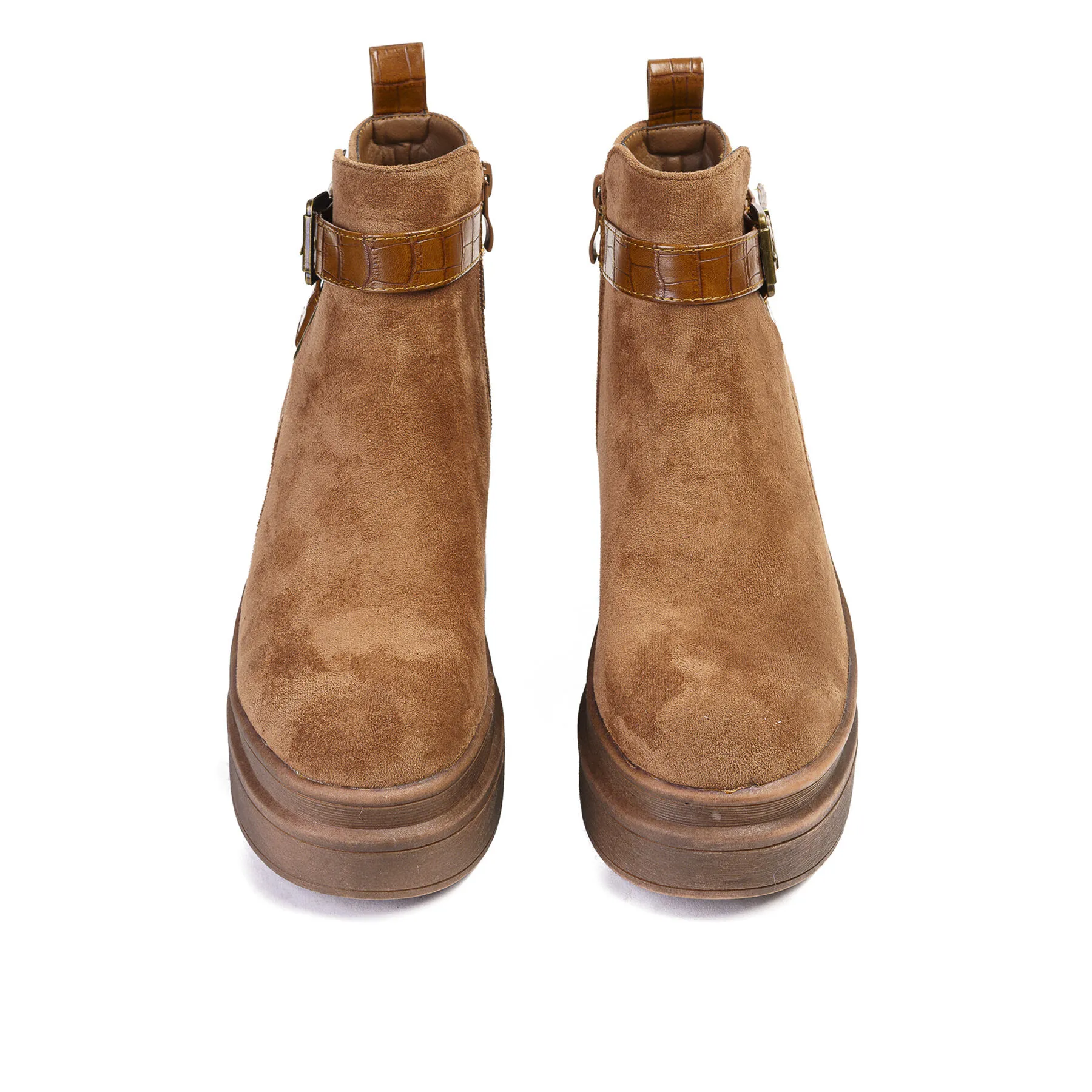 Botín Mujer Camel Nessa Boteli