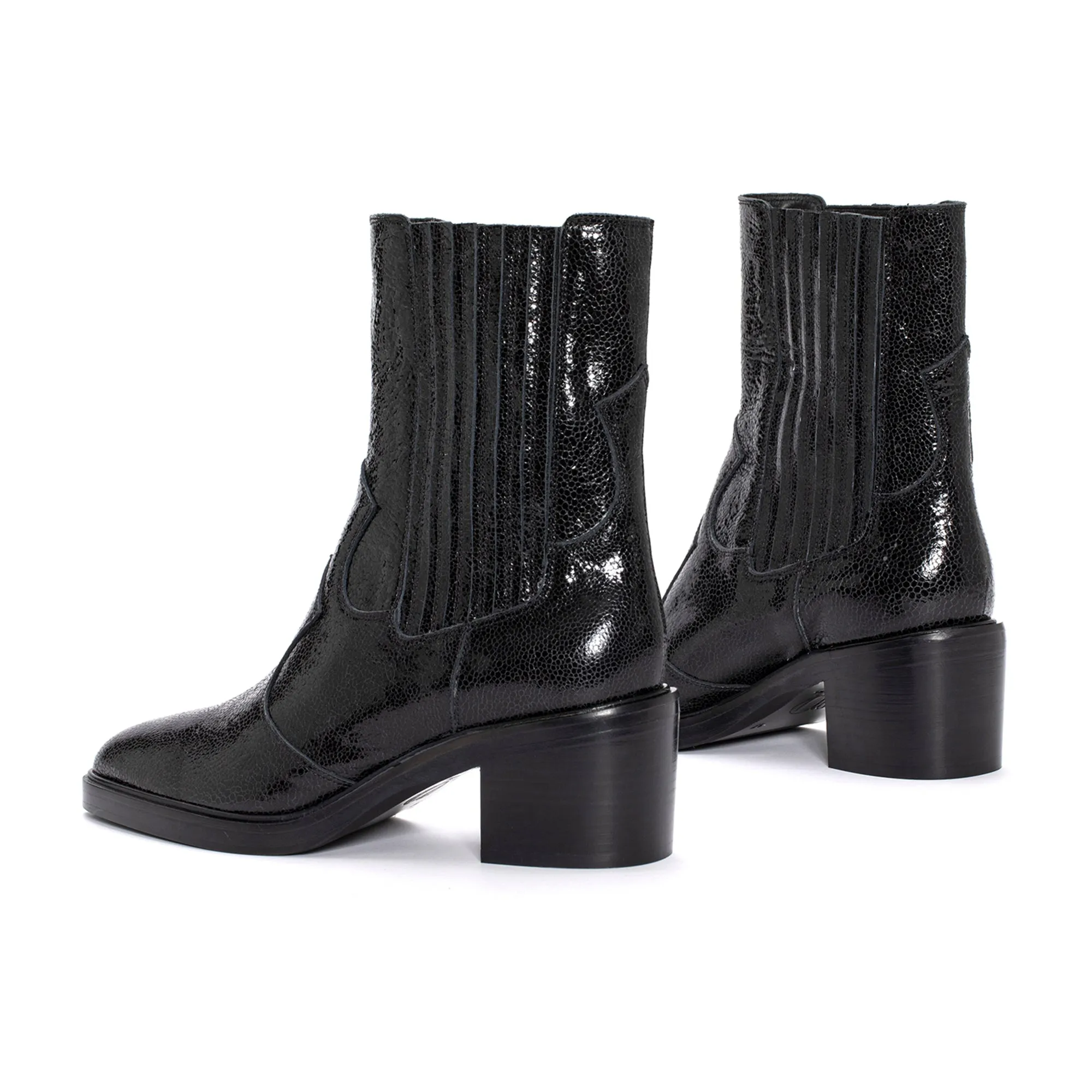 BOTIN COWBOY MARIAN CREUSA NEGRO