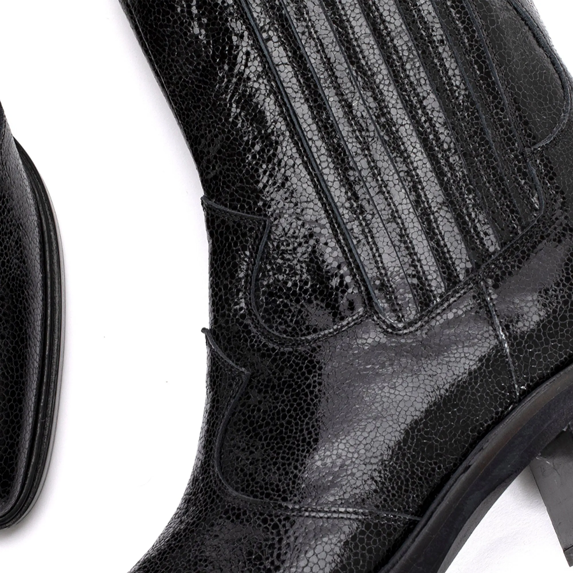 BOTIN COWBOY MARIAN CREUSA NEGRO