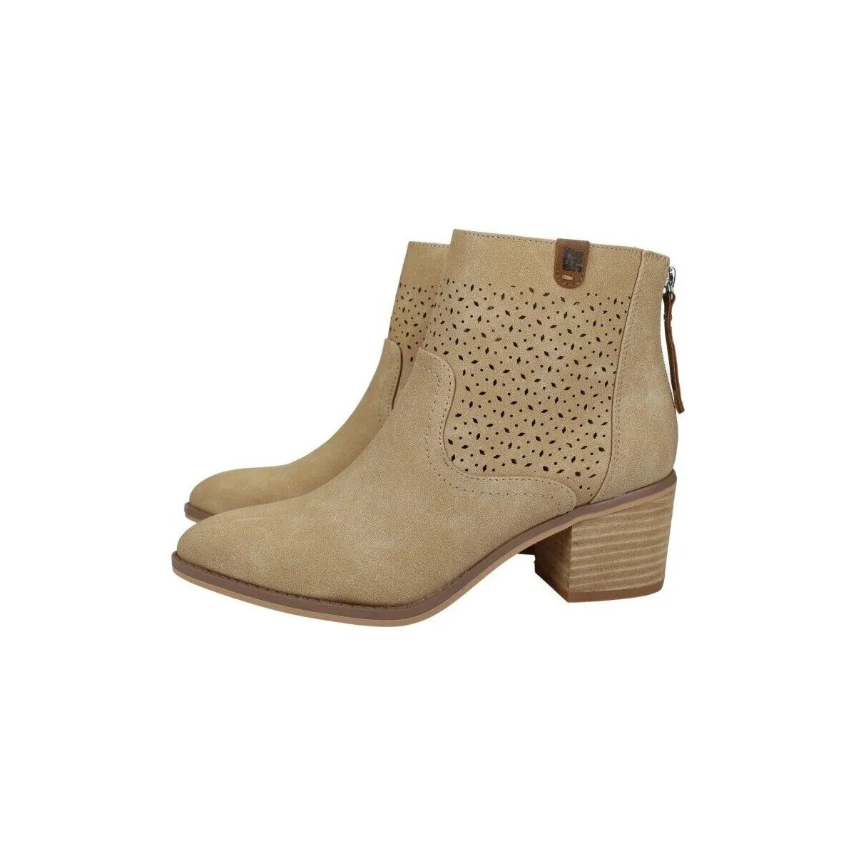 Botines con tacón