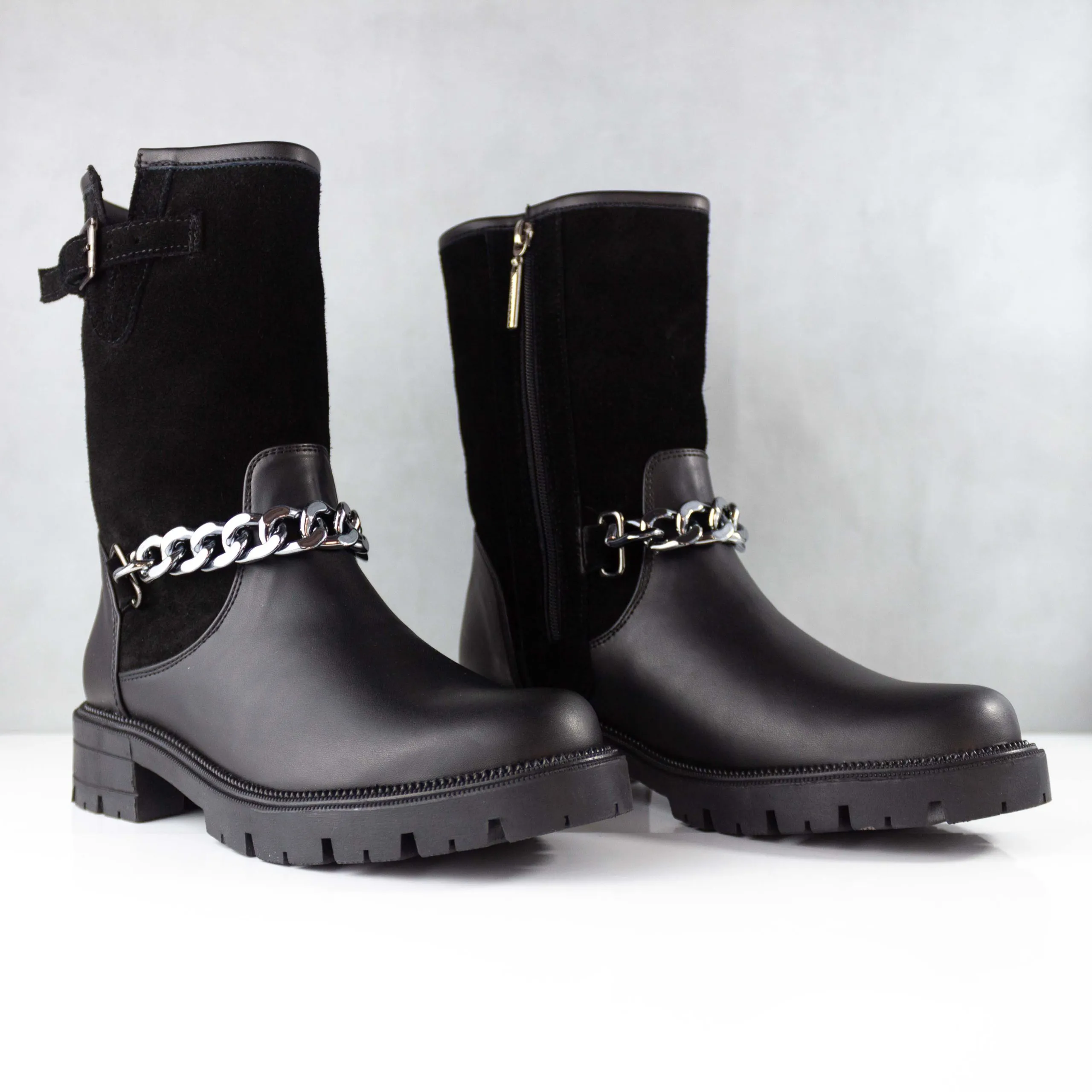 BOTINES PARA MUJER ZARA NEGRO