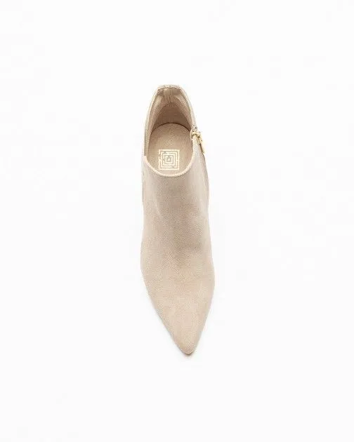 Botines PROF 9330P Beige