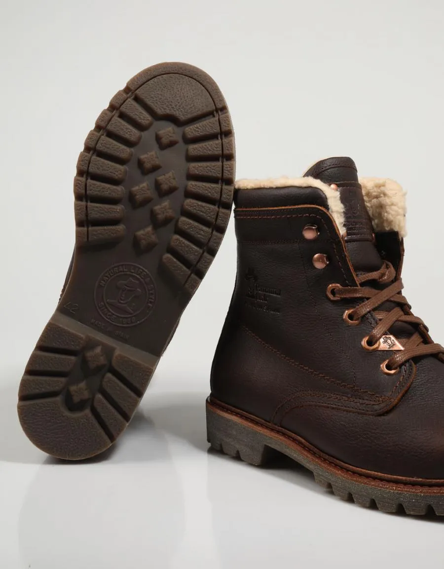  botins PANAMA JACK P03 Aviator en Castanho 80419