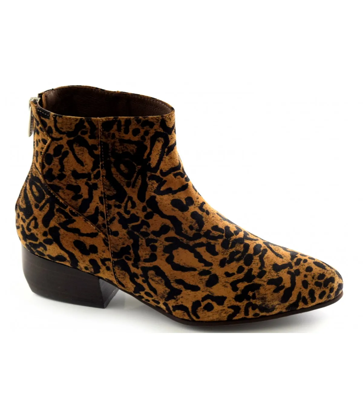 Botín estampado leopardo