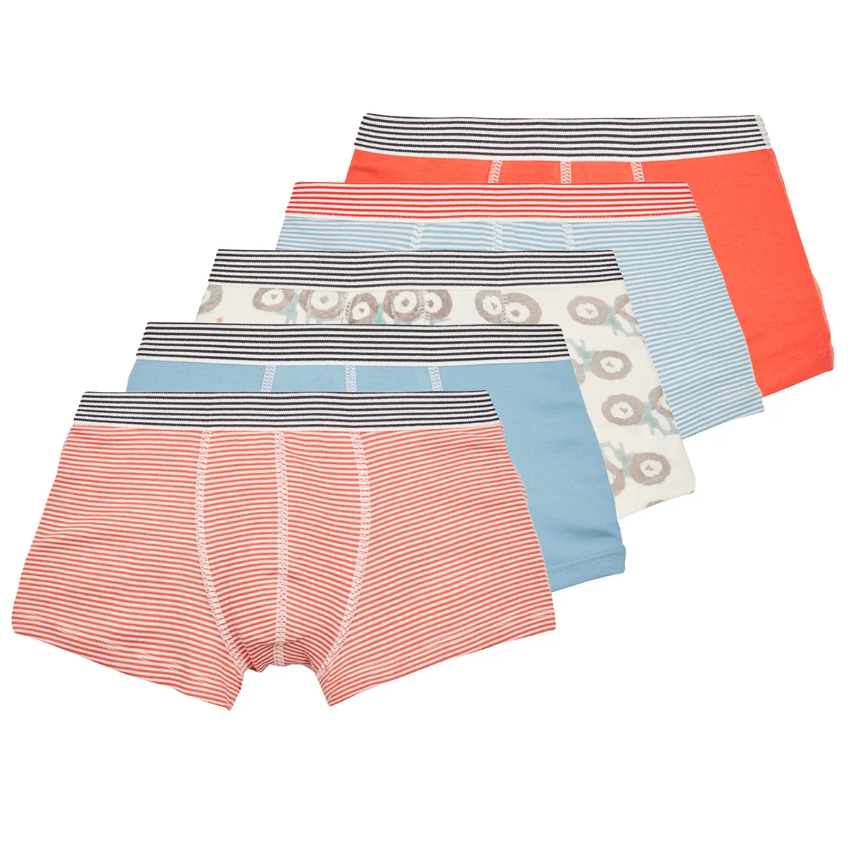 BOXERS PETIT BATEAU PACK X5
