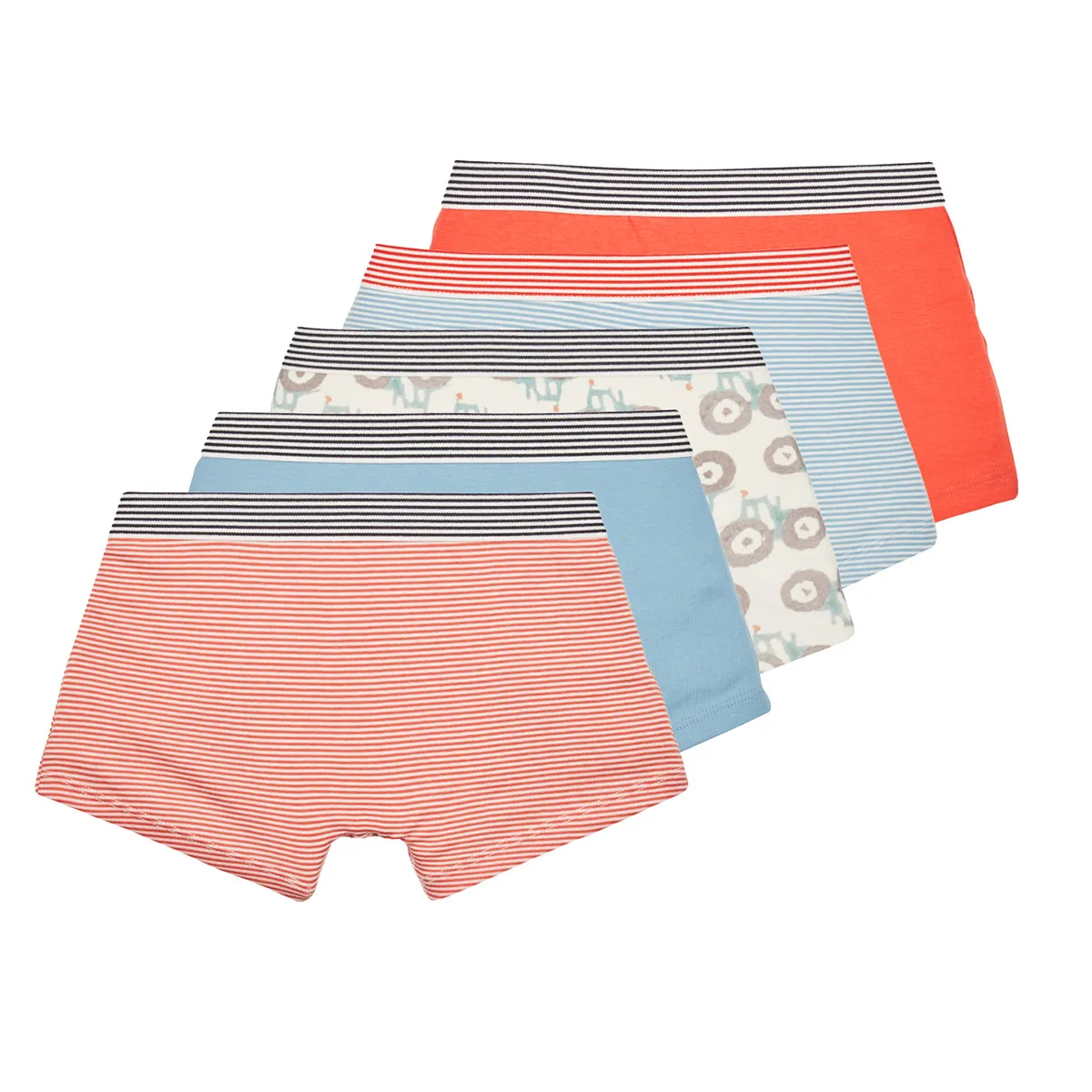 BOXERS PETIT BATEAU PACK X5