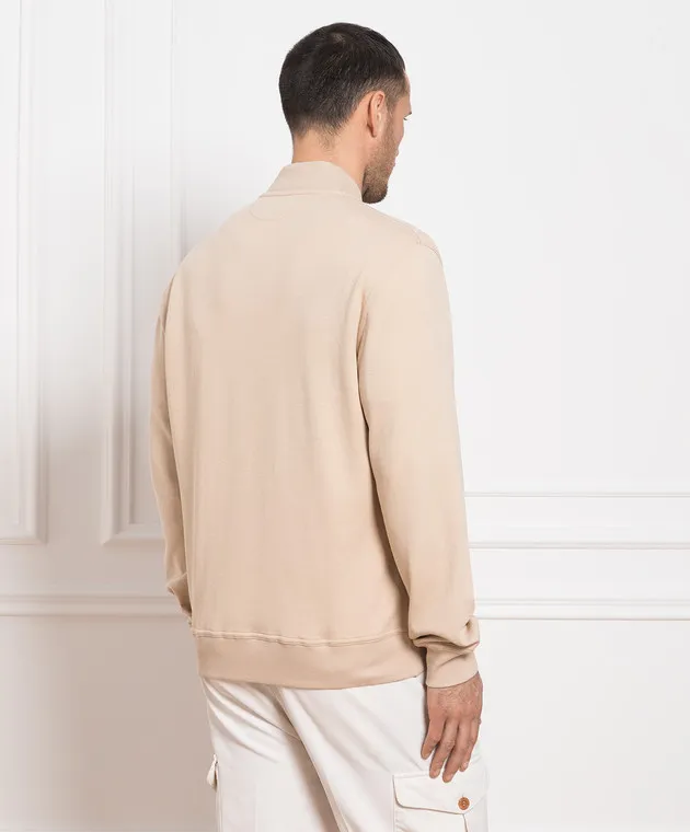 Brunello Cucinelli Beige bomber jacket