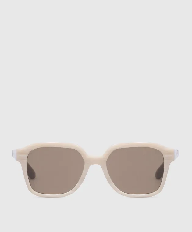 Brunello Cucinelli Sartorial Sunset Beige Sunglasses