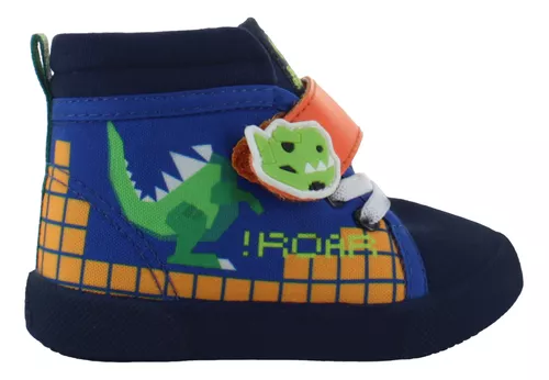 Bubble Gummers Botita Casual Dinosaurio Contactel Niño 87085