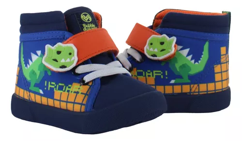 Bubble Gummers Botita Casual Dinosaurio Contactel Niño 87085