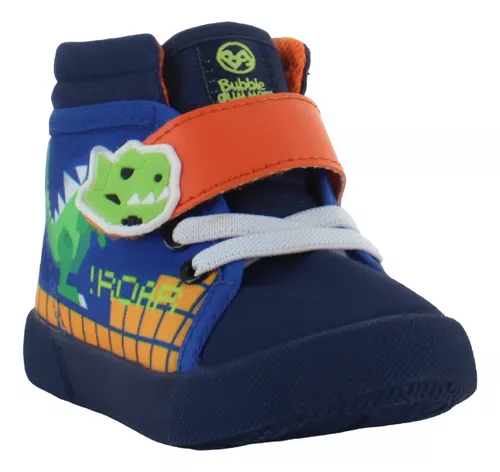 Bubble Gummers Botita Casual Dinosaurio Contactel Niño 87085