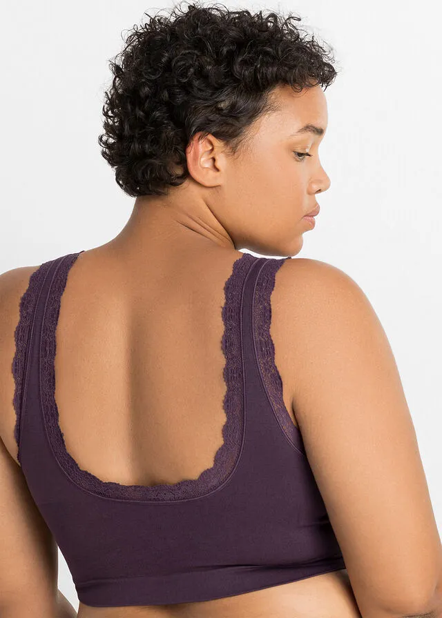 BUSTIER FEEL COMFORT SIN COSTURAS (2 UNIDADES) NEGRONEGRO