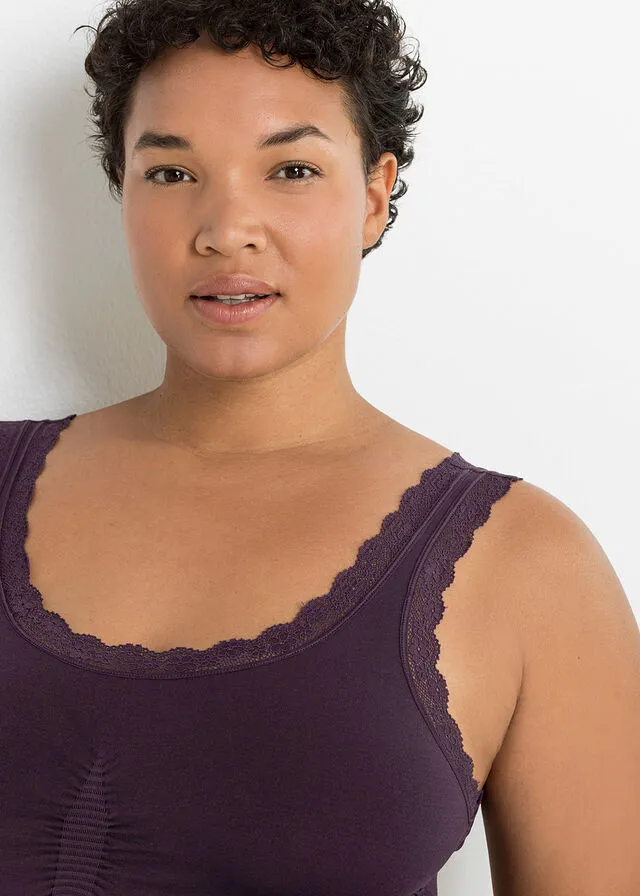 BUSTIER FEEL COMFORT SIN COSTURAS (2 UNIDADES) NEGRONEGRO