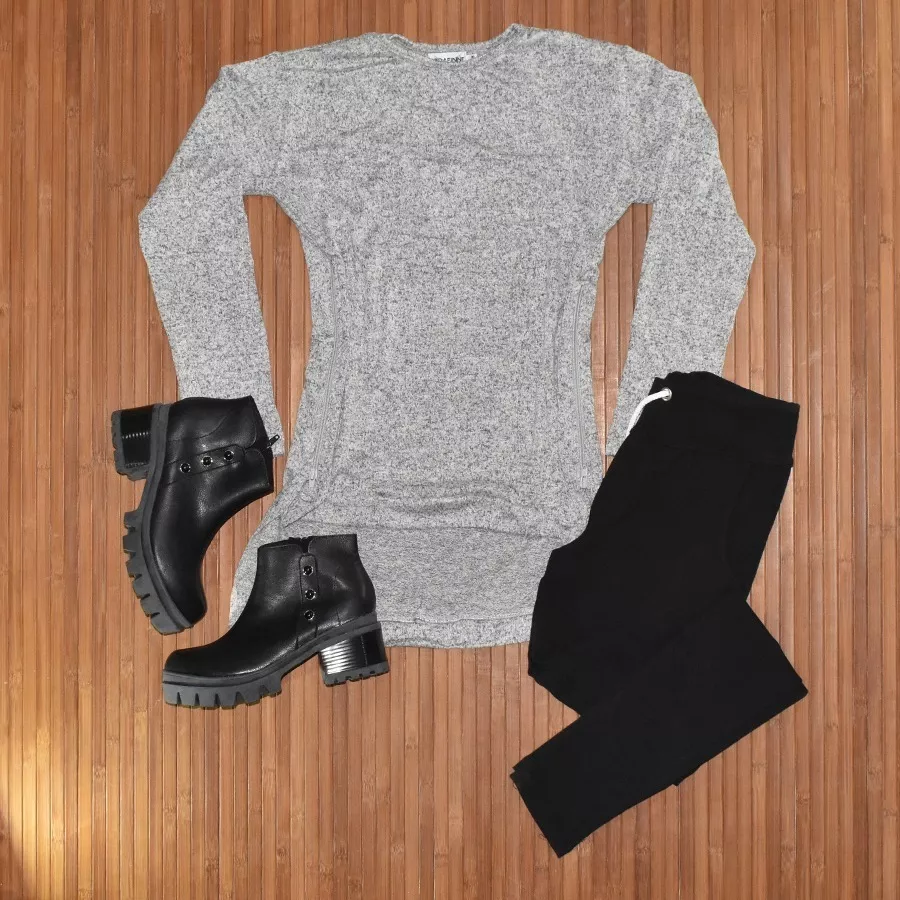 Buzo Pullover Manga Larga Mujer Swater Abrigo Serafinne 120