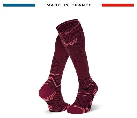 BV Sport Calcetines de compresión BV Sport Trail Rojo