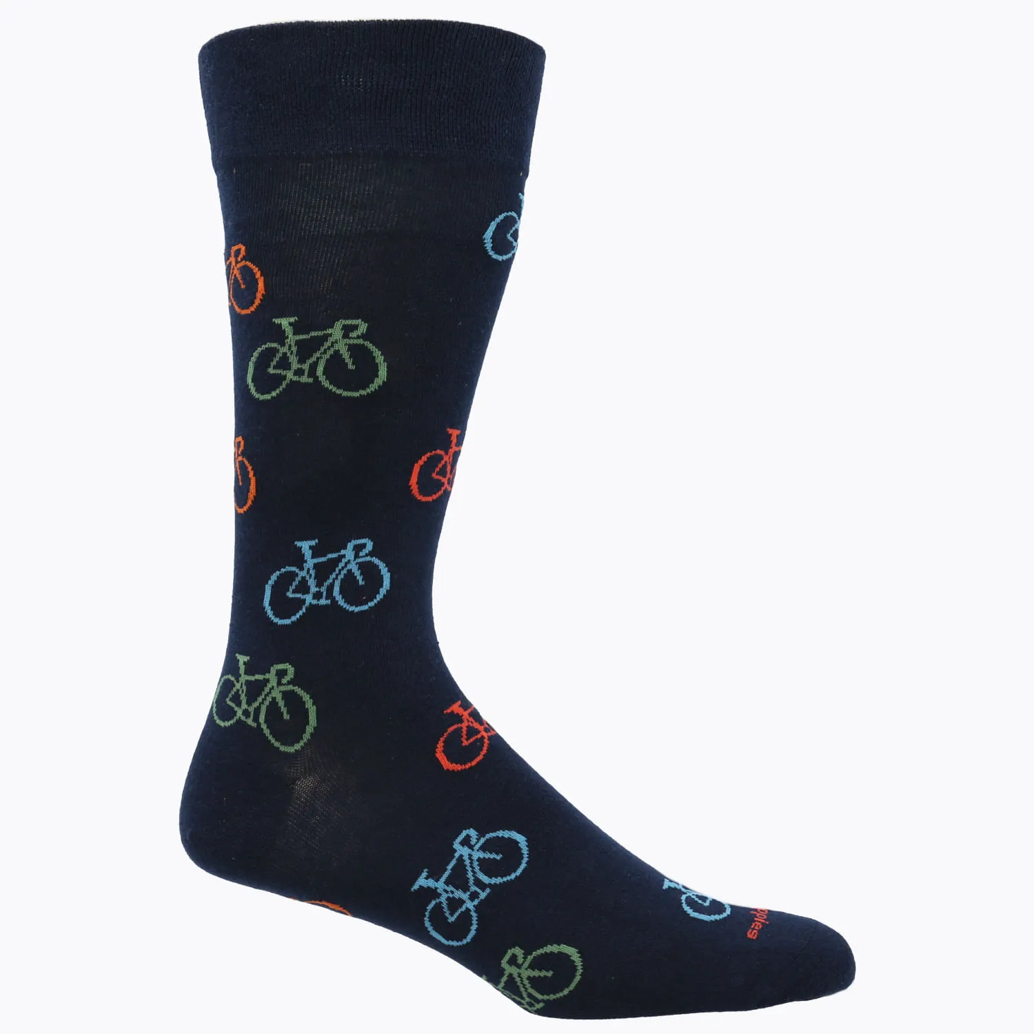 Calcetin Algodón Hombre C Cuff Bike Azul  Hush Puppies