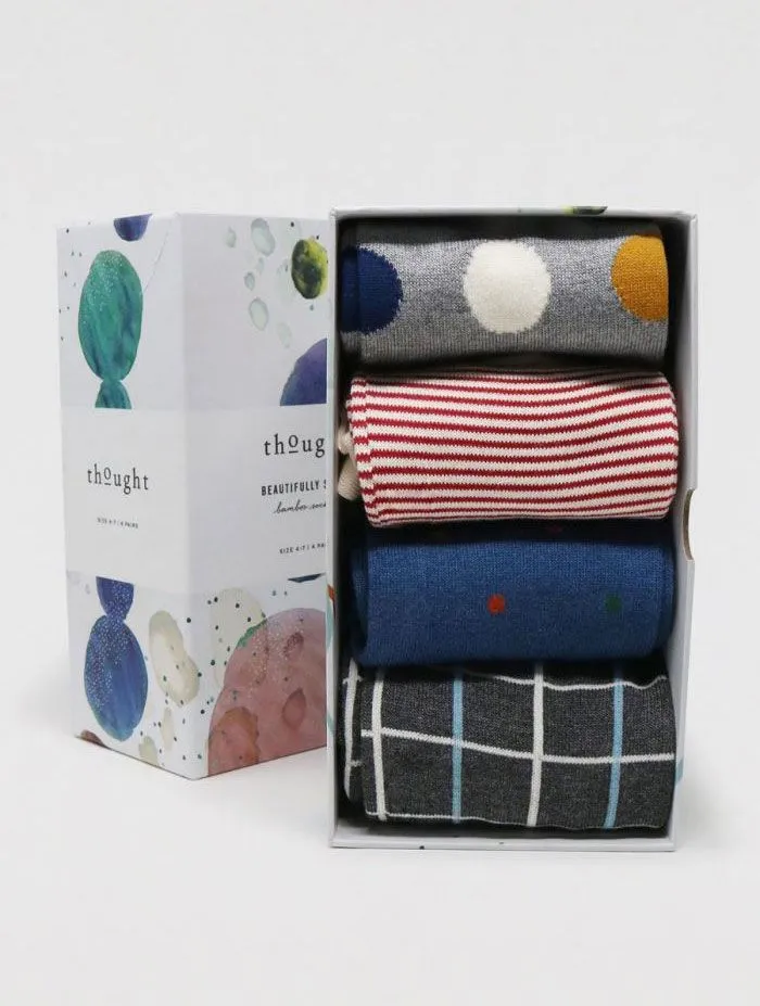Calcetines de bambú mujer. Pack de 4