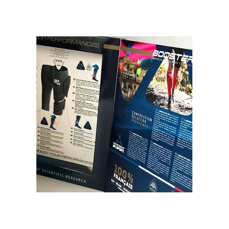 Calcetines de recuperación + manguito de compresión BV sport Pack Performance (negro/blanco)