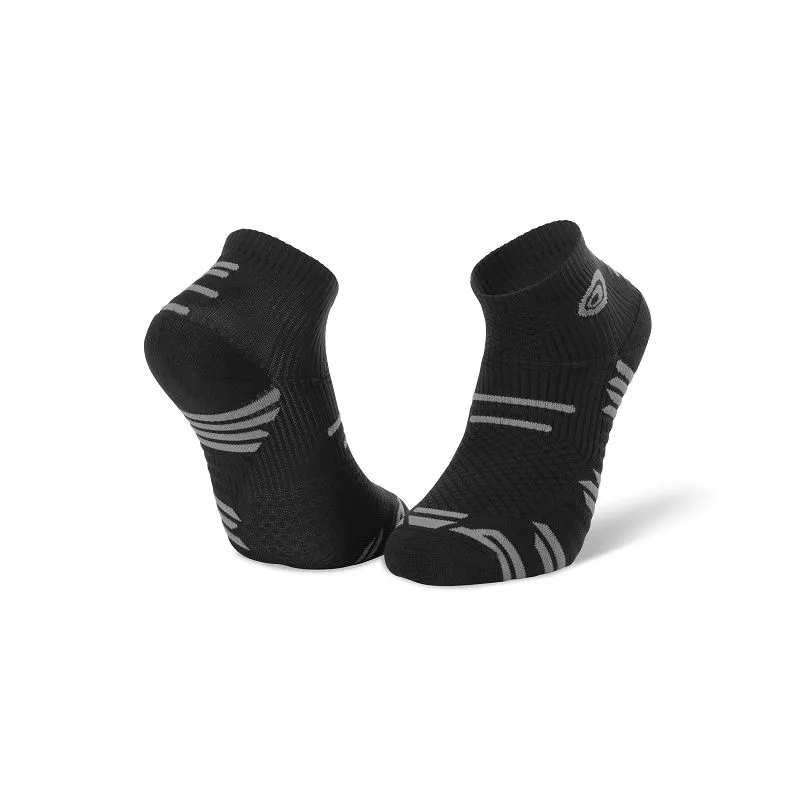 Calcetín de trail BV sport Trail ELITE (negro/gris)