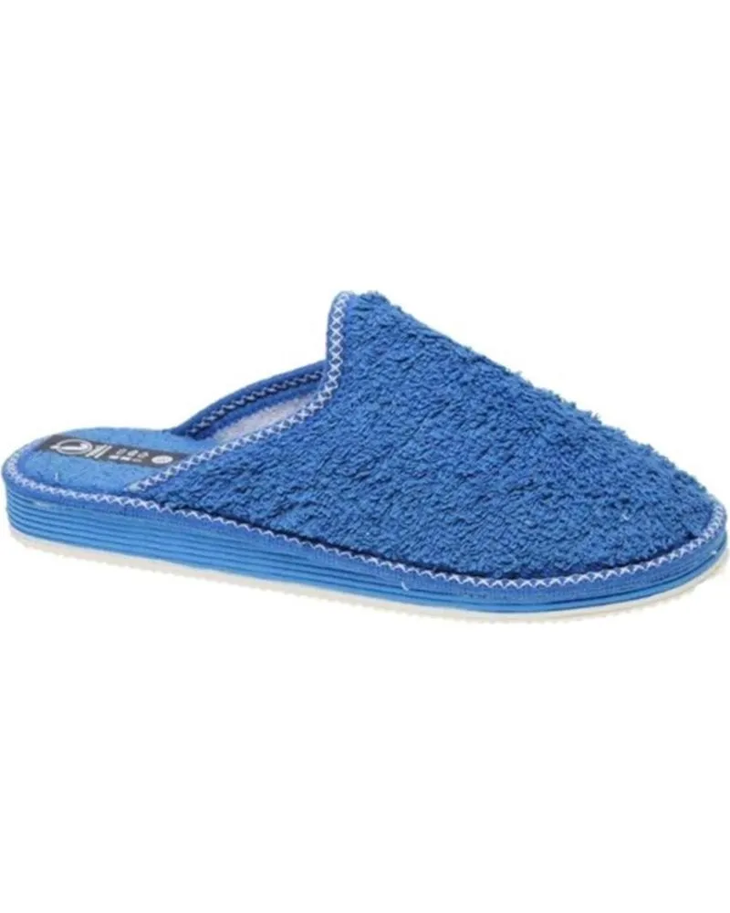 CALZADO DE CASA DE MUJER JAVER ZAPATILLAS PRIMAVERA VERANO RIZO VARIOS 26416 AZUL