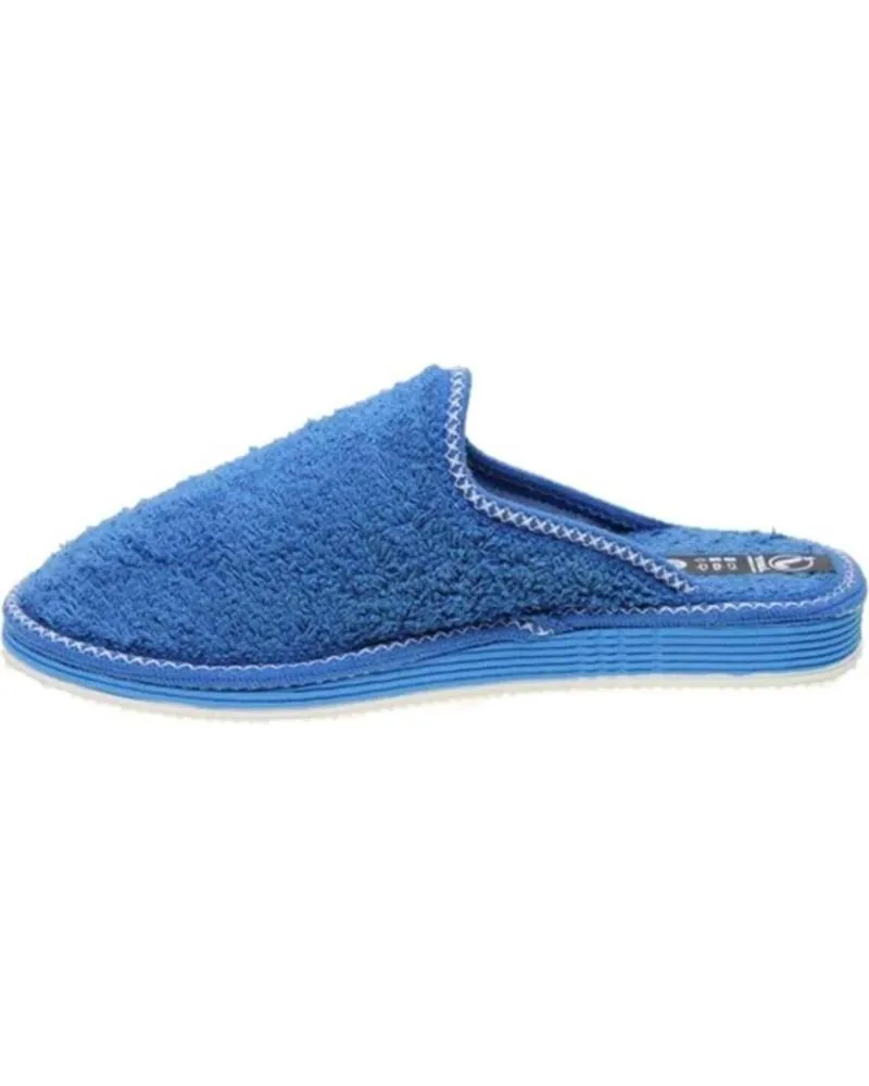 CALZADO DE CASA DE MUJER JAVER ZAPATILLAS PRIMAVERA VERANO RIZO VARIOS 26416 AZUL