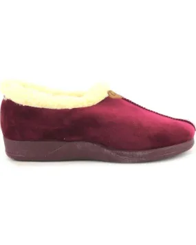Calzado de casa NATALIA  de Mujer 631 ZAPATILLAS DE CASA DE MUJER  BURDEOS