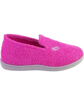 Calzado de casa PLUMAFLEX  de Mujer ROAL 12313 ZAPATILLAS DE CASA CERRADA DE MUJER  FUCSIA