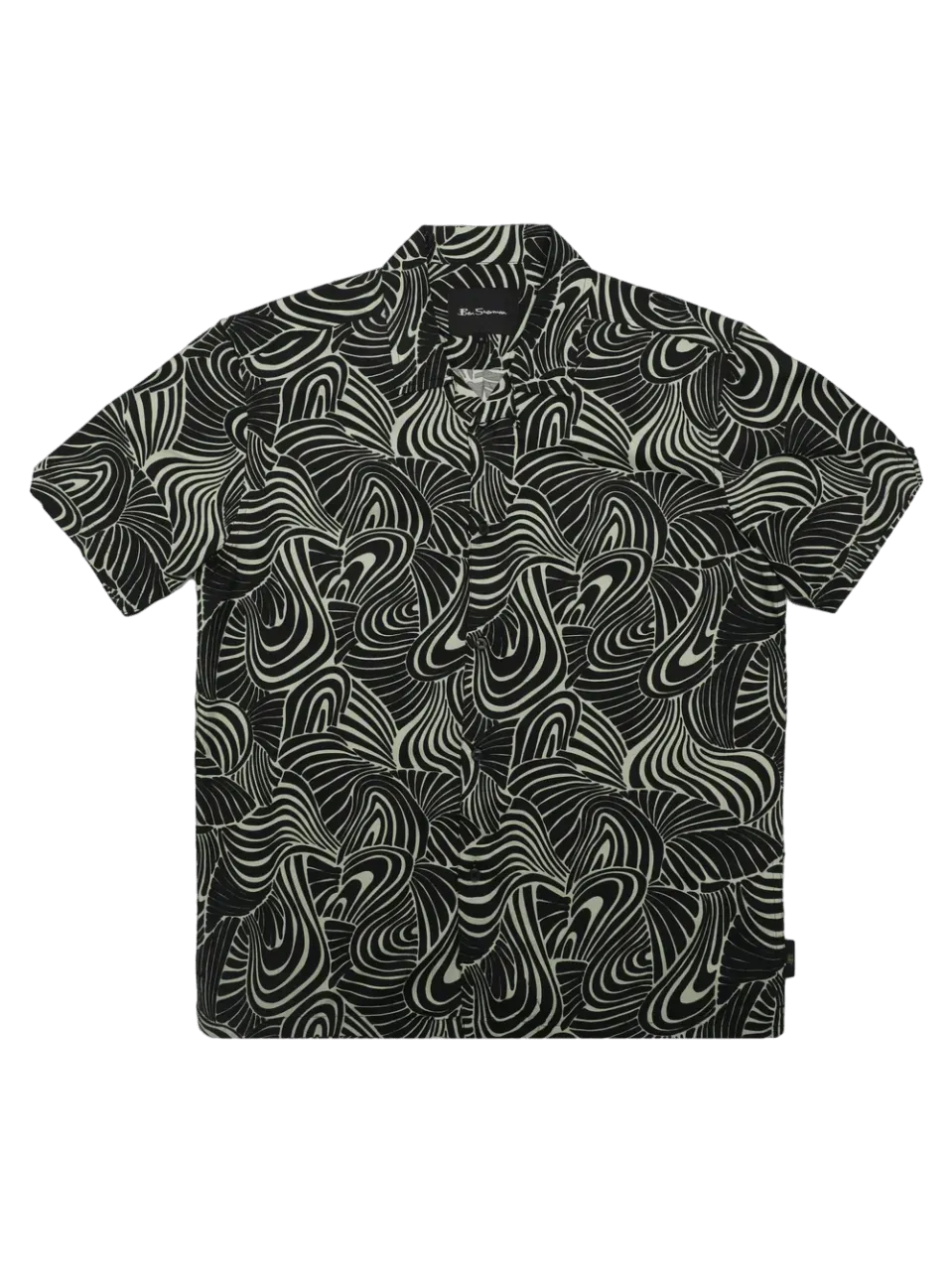 Camisa Ben Sherman Psychedelic Swirl Mint