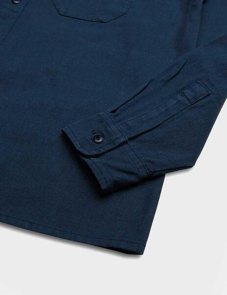 Camisa Deus Ex Machina Stripes Shirt azul para hombre