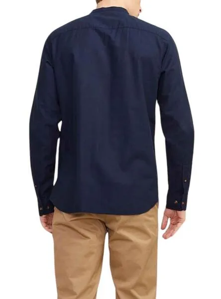 Camisa Jack and Jones Summer Marino  Para Hombre 