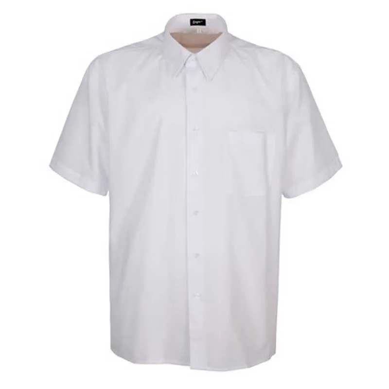 CAMISA LABORAL BLANCA MANGA CORTA  SAGER