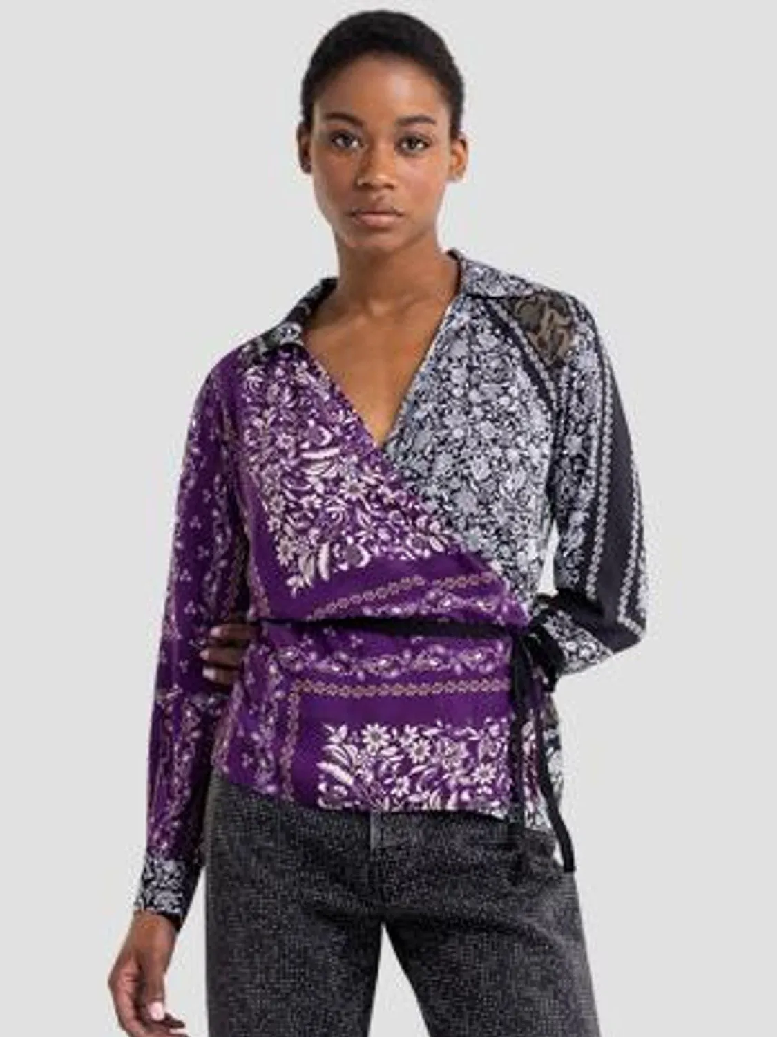 CAMISA MEZCCLA DE ESTAMPADOS REPLAY