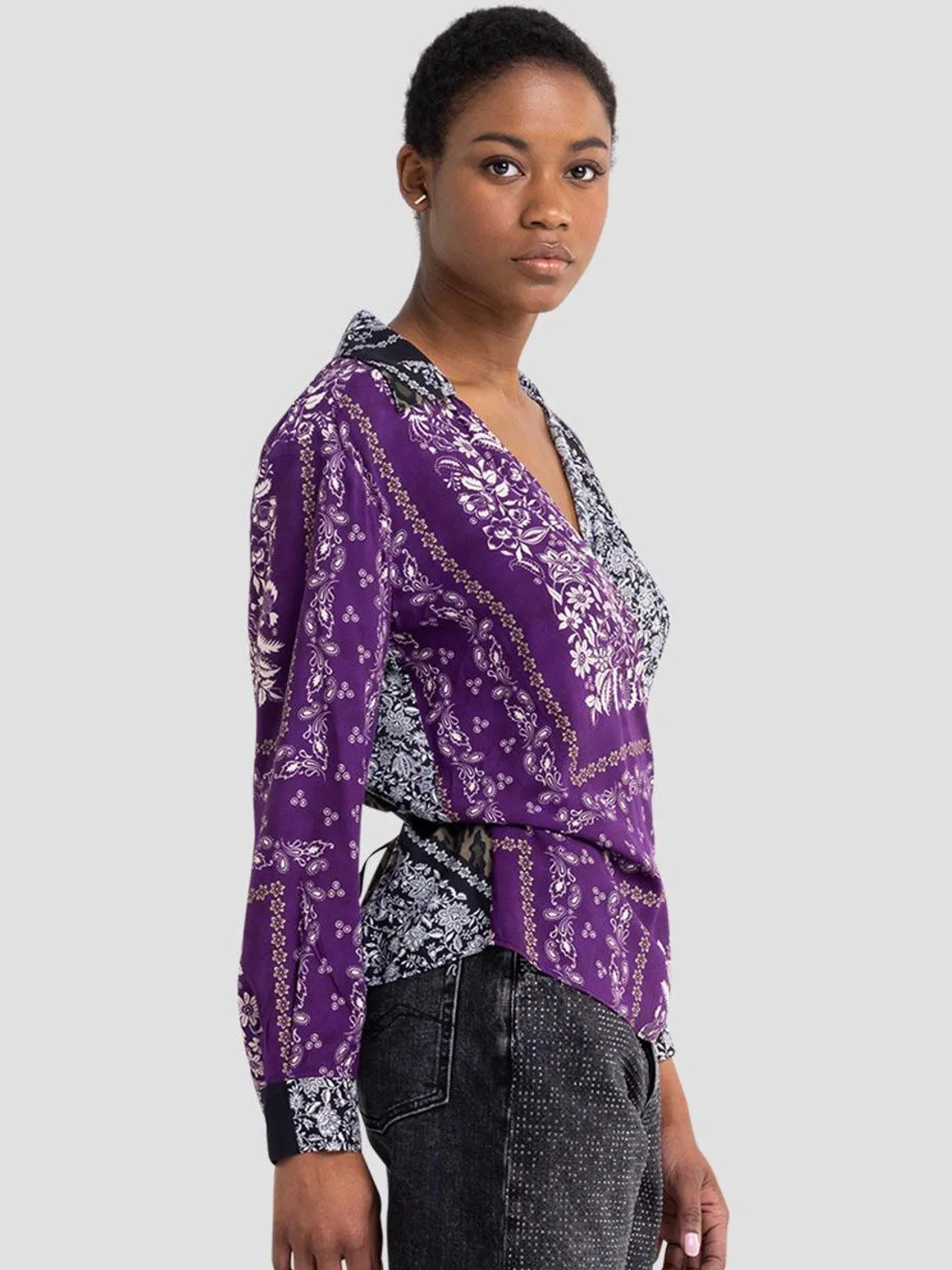 CAMISA MEZCCLA DE ESTAMPADOS REPLAY